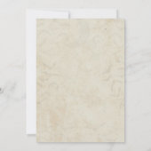 ヴィンテージハロウィーン衣装パーティの招待状 招待状 (裏面)