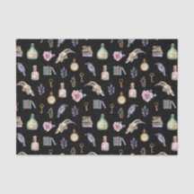 ヴィンテージハロウィーン要素パターンティッシュペーパー