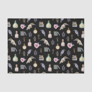 ヴィンテージハロウィーン要素パターンティッシュペーパー 薄葉紙