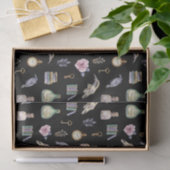 ヴィンテージハロウィーン要素パターンティッシュペーパー 薄葉紙 (ギフト)