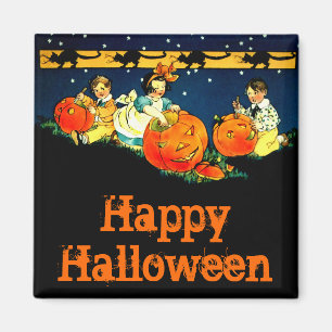 ヴィンテージハロウィーン角磁石 マグネット