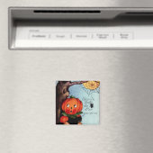 ヴィンテージハロウィーン角磁石 マグネット (インサイチュ (食洗機))