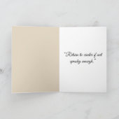 ヴィンテージハロウィーン配送スタンプカー不気味ドおもしろい カード (内部)