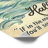 ヴィンテージハロウィーン鏡カード ポスター (角)