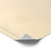 ヴィンテージハロウィーン魔女と黒猫 ポスター (角)