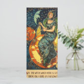 ヴィンテージハロウィーン魔女ブックマーク メニュー (スタンド正面)