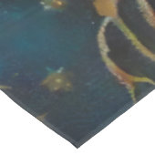 ヴィンテージハロウィーン魔女ポスター テーブルクロス (アングル)