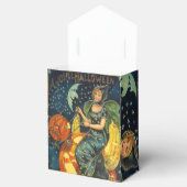 ヴィンテージハロウィーン魔女ポスター フェイバーボックス (オープン)