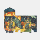 ヴィンテージハロウィーン魔女ポスター フェイバーボックス (折り畳みなし)