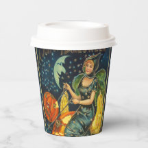 ヴィンテージハロウィーン魔女ポスター