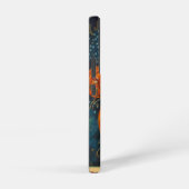 ヴィンテージハロウィーン魔女ポスター SAMSUNG GALAXYケース (右側面)