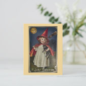 ヴィンテージハロウィーン魔女 シーズンポストカード (スタンド正面)