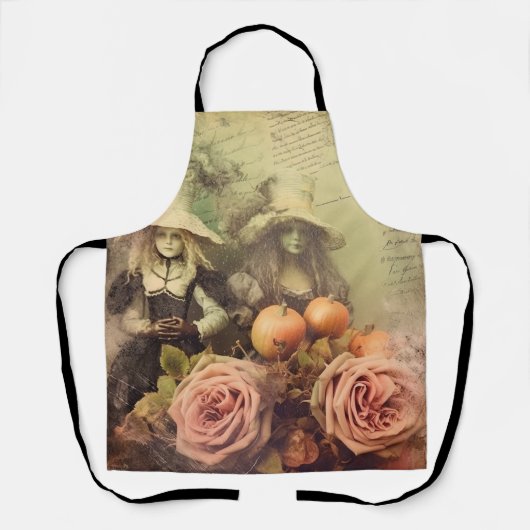 ヴィンテージハロウィーン魔術(1) エプロン (正面)
