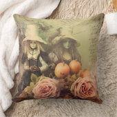 ヴィンテージハロウィーン魔術(1) クッション (ブランケット)