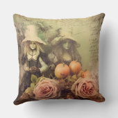 ヴィンテージハロウィーン魔術(1) クッション (裏面)