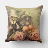 ヴィンテージハロウィーン魔術(1) クッション (正面)