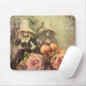 ヴィンテージハロウィーン魔術(1) マウスパッド (マウス)