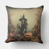 ヴィンテージハロウィーン魔術(3) クッション (正面)