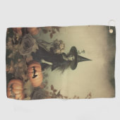 ヴィンテージハロウィーン魔術(3) ゴルフタオル (横)