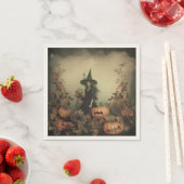 ヴィンテージハロウィーン魔術(3) スタンダードカクテルナプキン (インサイチュ)