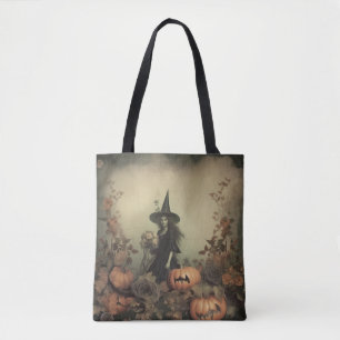 ヴィンテージハロウィーン魔術(3) トートバッグ