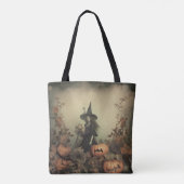 ヴィンテージハロウィーン魔術(3) トートバッグ (裏面)