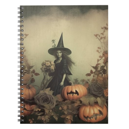 ヴィンテージハロウィーン魔術(3) ノートブック (正面)