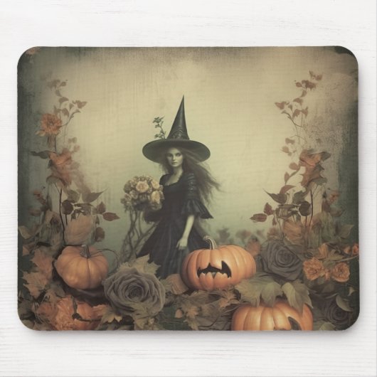 ヴィンテージハロウィーン魔術(3) マウスパッド (正面)