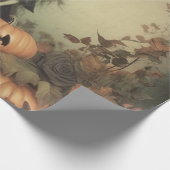 ヴィンテージハロウィーン魔術(3) ラッピングペーパー (角)