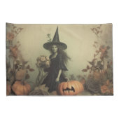 ヴィンテージハロウィーン魔術(3) 枕カバー (裏面-右)