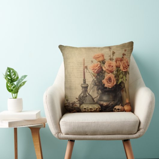 ヴィンテージハロウィーン魔術(4) クッション (椅子)