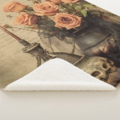 ヴィンテージハロウィーン魔術(4) シェルパブランケット (3/4)