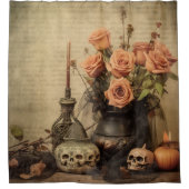 ヴィンテージハロウィーン魔術(4) シャワーカーテン (正面)