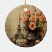 ヴィンテージハロウィーン魔術(4) セラミックオーナメント (裏面)