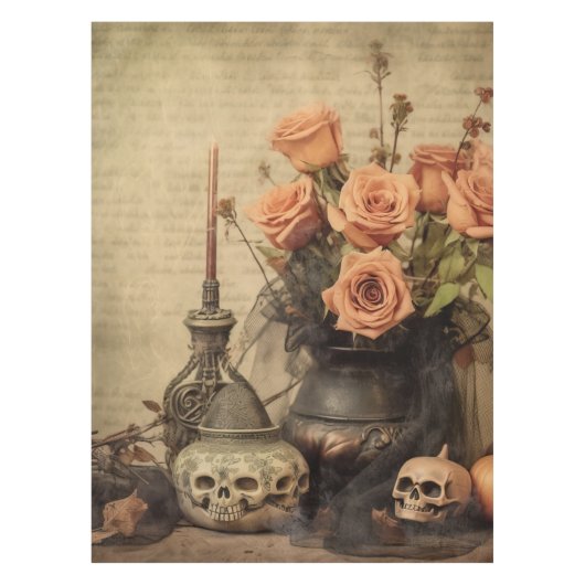 ヴィンテージハロウィーン魔術(4) テーブルクロス (正面)