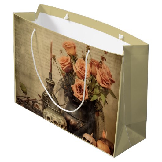 ヴィンテージハロウィーン魔術(4) ラージペーパーバッグ (裏面アングル)