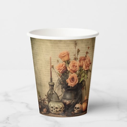 ヴィンテージハロウィーン魔術(4) 紙コップ (正面)