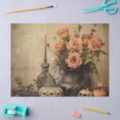 ヴィンテージハロウィーン魔術(4) 薄葉紙 (クラフト)