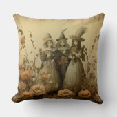 ヴィンテージハロウィーン魔術(5) クッション (正面)
