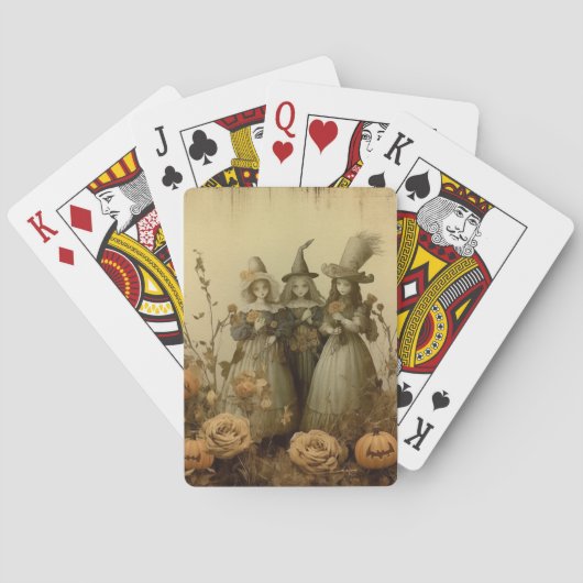 ヴィンテージハロウィーン魔術(5) トランプ (裏面)