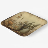 ヴィンテージハロウィーン魔術(5) ペーパープレート (傾斜あり)