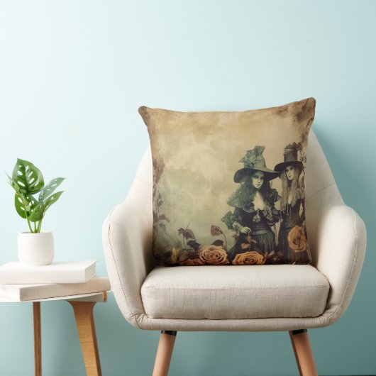 ヴィンテージハロウィーン魔術(7) クッション (椅子)