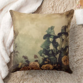 ヴィンテージハロウィーン魔術(7) クッション (ブランケット)