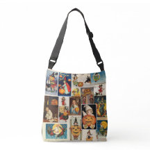 ヴィンテージハロウィーン100年はがき魔女