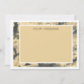 ヴィンテージハロウィーン2人の怖い子供 ノートカード (裏面)