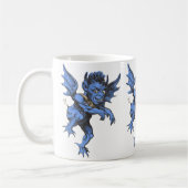 ヴィンテージハロウィーン,コラーイビルガーゴイルデーモン コーヒーマグカップ (左)