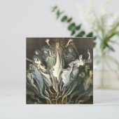 ヴィンテージハロウィーン、スケルトンバイオリニストと幽霊たち カード (スタンド正面)