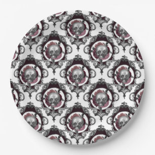 ヴィンテージハロウィーン ペーパープレート