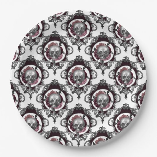 ヴィンテージハロウィーン ペーパープレート (正面)