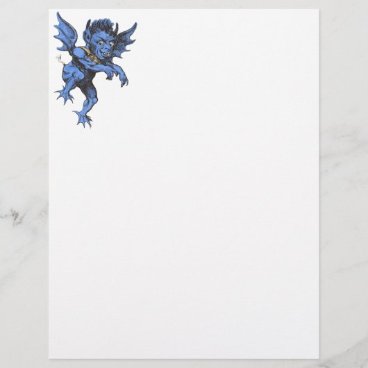 ヴィンテージハロウィーン、恐ろしい悪のガルゴイレデーモン (正面)